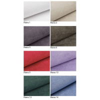 CARMEN καναπές οικιακού χώρου 140+140+120+50x85 ταπετσαρία ΕΠΙΛΟΓΗΣ